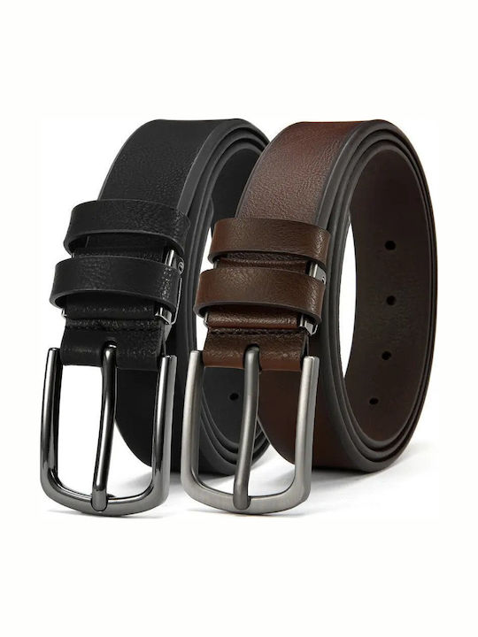Men's Belt Leather Brown