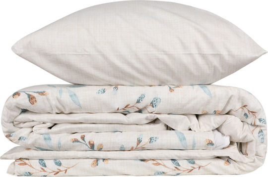Mijolnir Set Husă de Pilotă Bumbac Single cu Față de Pernă 160x220 Lendell Cotton