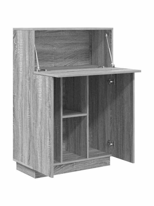 Desk Wooden Sonoma Grey 71.5x31.5x106.5cm