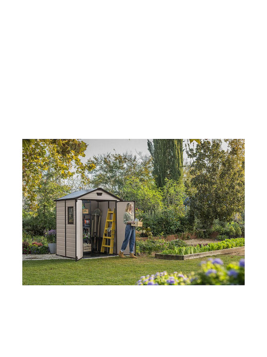 Kunststoff Gartenhäuser M1.85xΠ1.52xHöhe2.26m