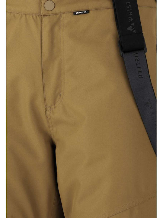 Whistler W233208-1164 Men's Trousers for Ski & Snowboard Beige