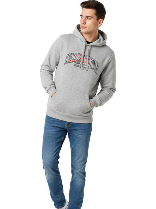 Sweatshirt with Hood Grey