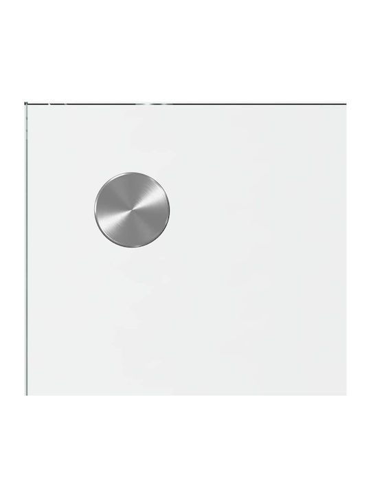 Vidaxl Kitchen Back Panel Transparent 90 x 40 x 0.8 cm Tempered Glass
