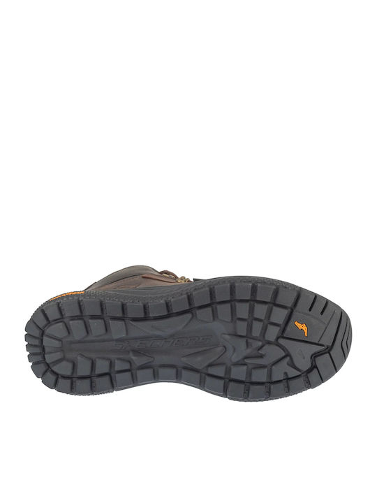 Skechers Meroe Ανδρικά Ορειβατικά Παπούτσια Καφέ