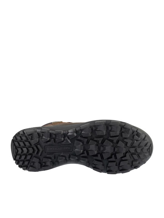 Skechers Harlan Ανδρικά Ορειβατικά Παπούτσια Καφέ