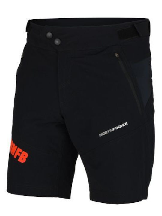 Northfinder Kurz Hose Wandern Schwarz