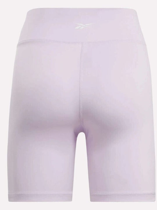 Damen Fahrrad Leggings Hohe Taille Weiß