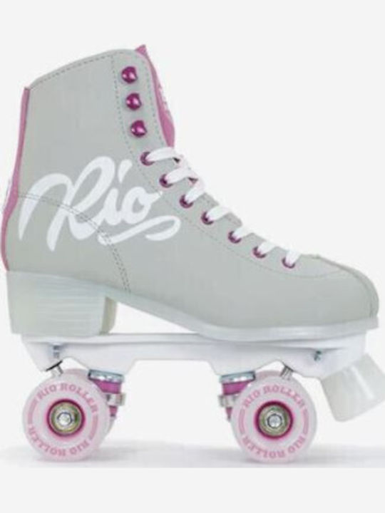 Rio Roller Quad Rollers Γκρι Ενηλίκων