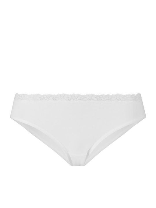 Βαμβακερά Γυναικεία Brazil MultiPack με Δαντέλα White