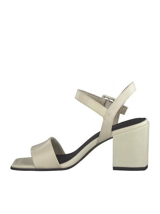 Leather Sandals Anatomic Beige