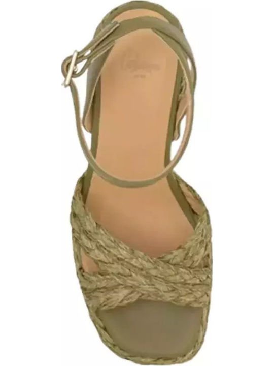 Sandalen Grün