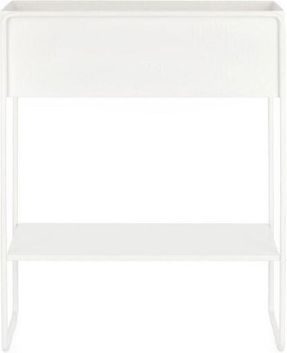 Bizzotto Plant Pot Metal White