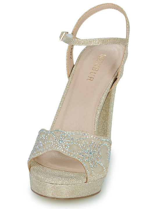 Πέδιλα με Στρας Χρυσά