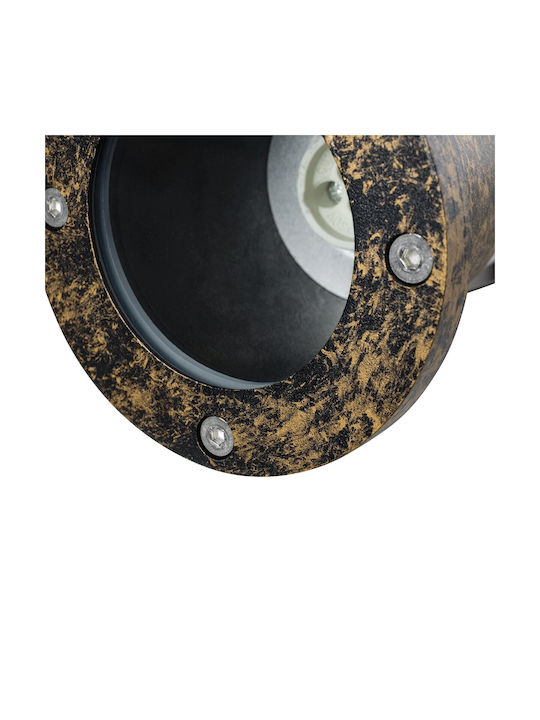 kelvo Lamp Projector Outdoor IP65 for Socket GU10 Gold