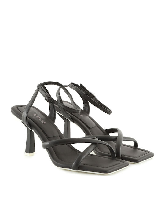 Dezza Din piele Sandale Negre