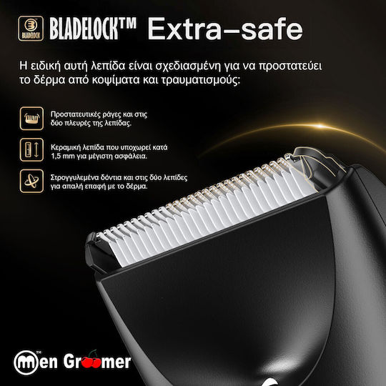 Men Groomer Pro Foil Ξυριστική Μηχανή Σώματος / Προσώπου Επαναφορτιζόμενη
