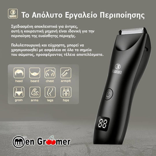 Men Groomer Pro Foil Ξυριστική Μηχανή Σώματος / Προσώπου Επαναφορτιζόμενη