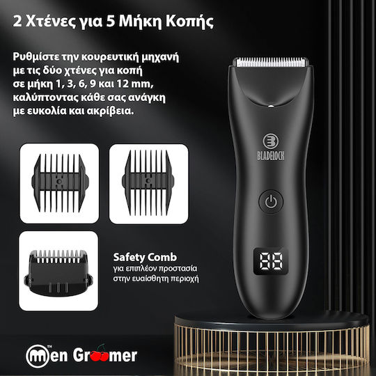 Men Groomer Pro Foil Ξυριστική Μηχανή Σώματος / Προσώπου Επαναφορτιζόμενη