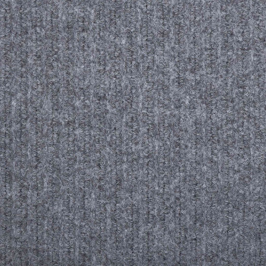vidaXL Covor Antiderapant Rectangular Din Piele Gri 100x300cm