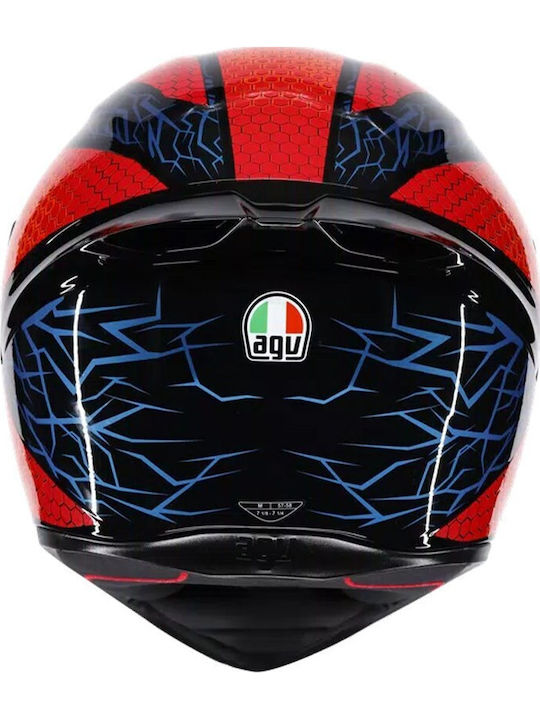 AGV K1 S Speedarmor Black / Orange / Blue Κράνος Μηχανής Full Face ECE 22.06 1500gr