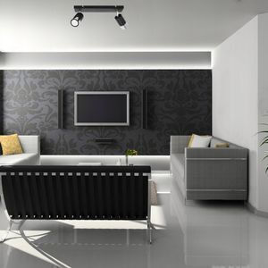 Light Home Spot mit 11 Lichtern in Schwarz Farbe