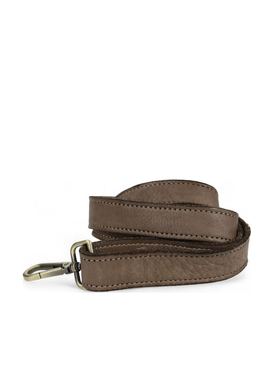 Leder Damentasche Handtasche Taupe