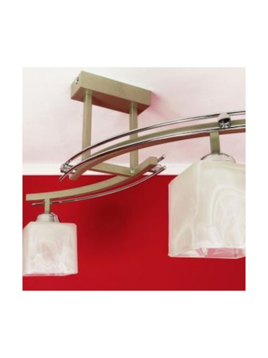 Light Home Dublu Spot în Culoare Alb