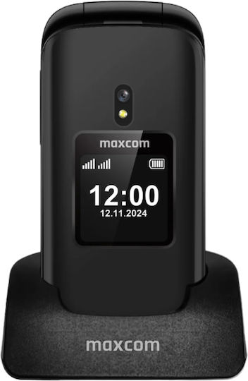 MaxCom MM834 4G Dual SIM Κινητό με Κουμπιά Μαύρο