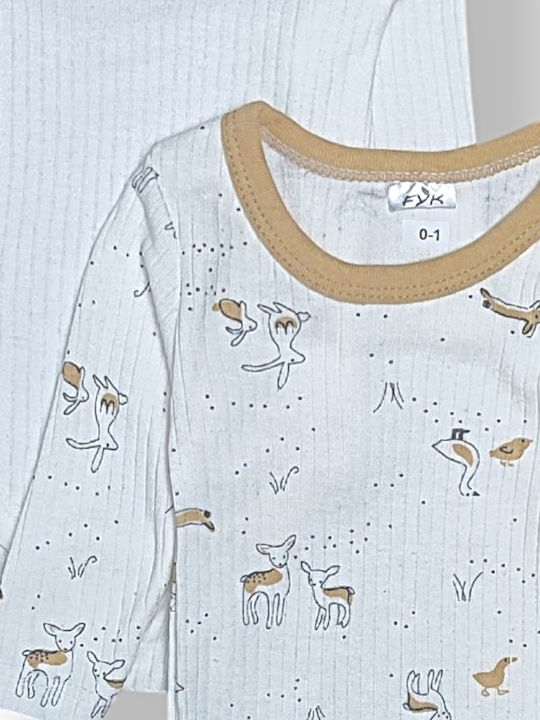 Babydom Set Prosoape Ecru