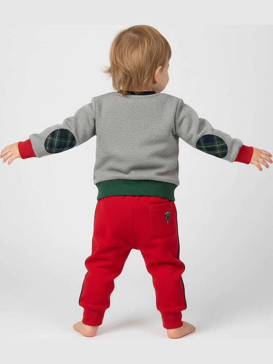 Kids Sweatpants Set Gray Gompo(n)