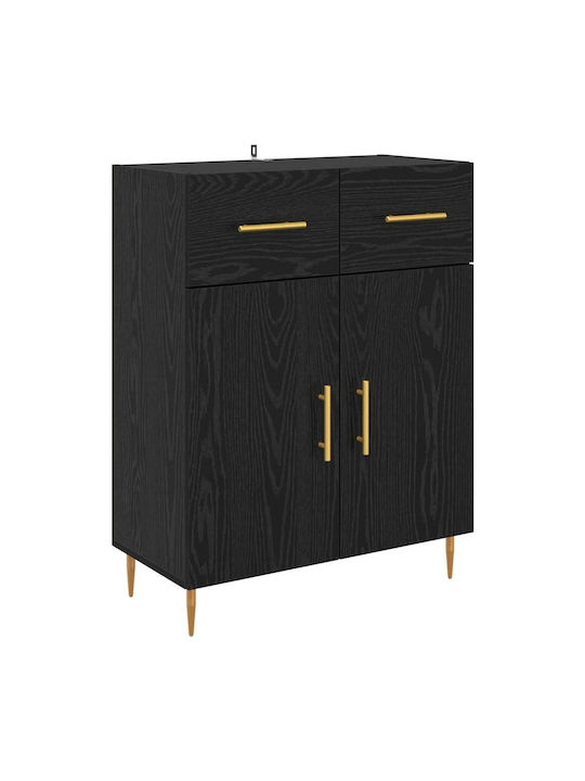 Μπουφές mit Schubladen Black Beech 69.5x34x90cm