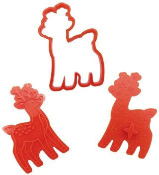 PME Plastic Cookie Cutters 3 Pieces