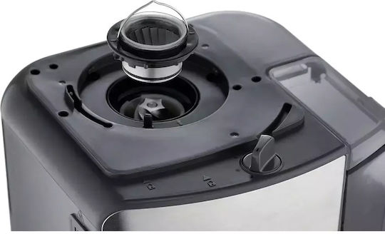 Russell Hobbs Grind & Brew Προγραμματιζόμενη Καφετιέρα Φίλτρου 1000W Inox