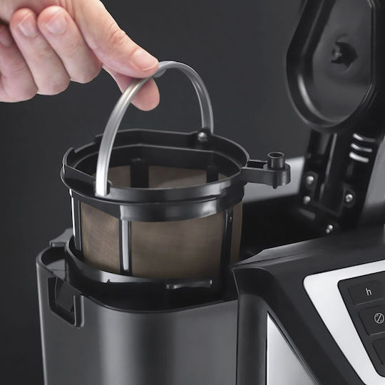 Russell Hobbs Grind & Brew Προγραμματιζόμενη Καφετιέρα Φίλτρου 1025W