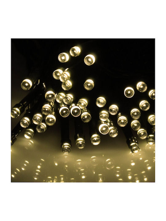 500 Λαμπάκια LED 50μ. Φυσικό Λευκό Ηλιακά σε Σειρά 500 Λαμπάκια LED 50μ. Φυσικό Λευκό Ηλιακά σε Σειρά