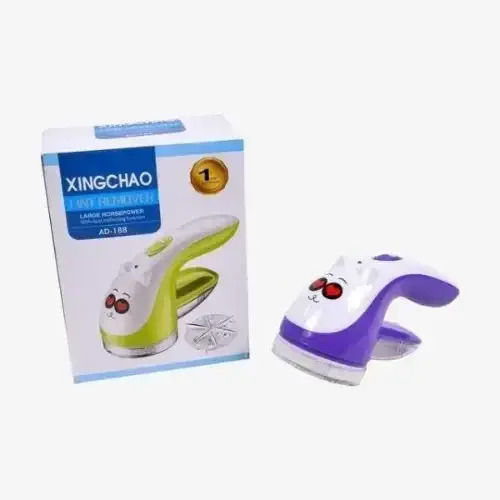 Rechargeable Fabric Shaver Purple
