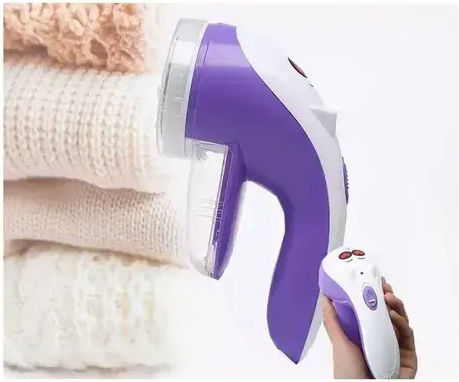 Rechargeable Fabric Shaver Purple
