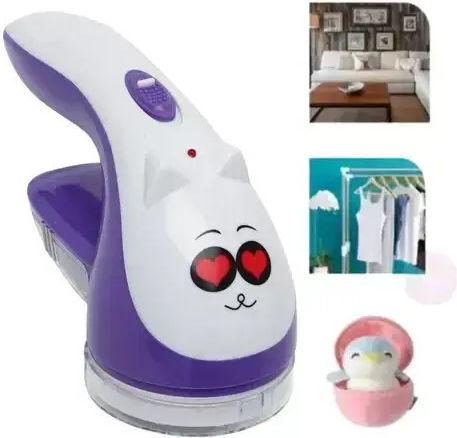 Rechargeable Fabric Shaver Purple