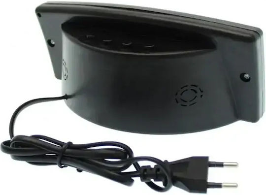 Tischuhr Digital LED Mit Wecker Schwarz 909-A
