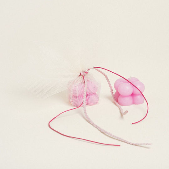 Beauty Home Αρωματικό Κερί Bubble Ροζ