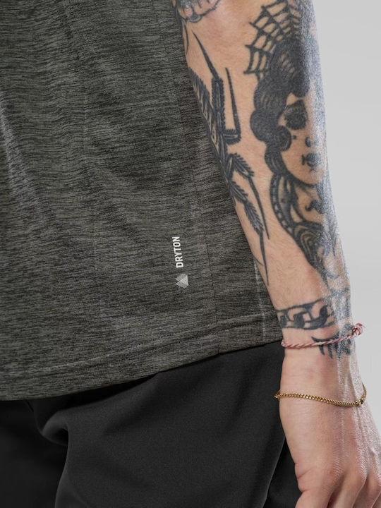Puez Melange Αθλητικό T-shirt Πράσινο