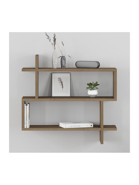 Рафт Стенен Paralel Open Walnut 70x22x65см.