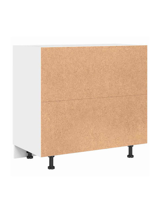 Ъглов Шкаф Окачен Black Oak 86x46x81.5бр
