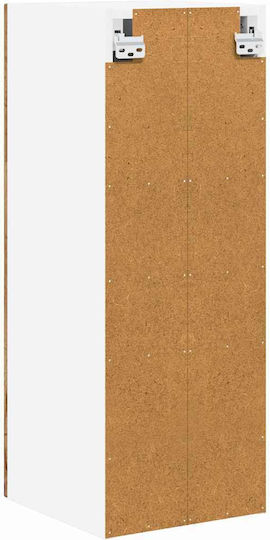 Schrank Wand Schwarz 30x31x80cm