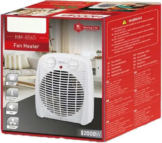 Hoomei Fan Heater Room Floor 2000W