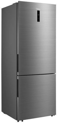Midea Fridge-Freezer 435lt NoFrost H188xW70xD66.6cm Inox MDRB593FGE46