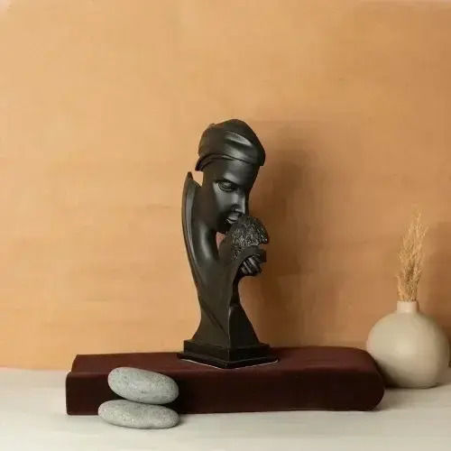 ForHome Διακοσμητική Φιγούρα Πολυρητίνης 7x16x20cm