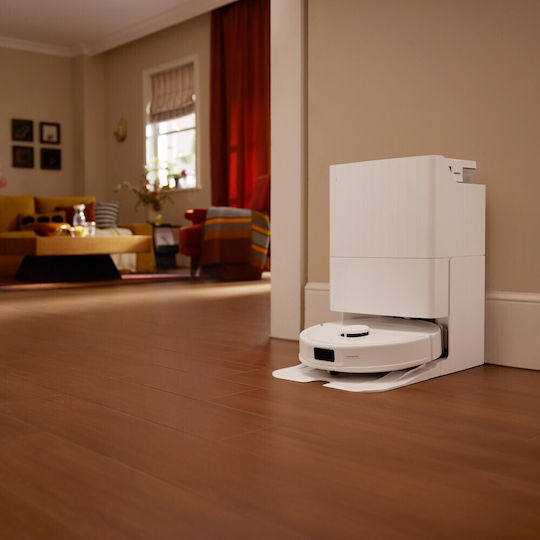 Roborock QR 598 Robot Vacuum Cleaner with Laser Mapping & Suction Power 8000Pa White
