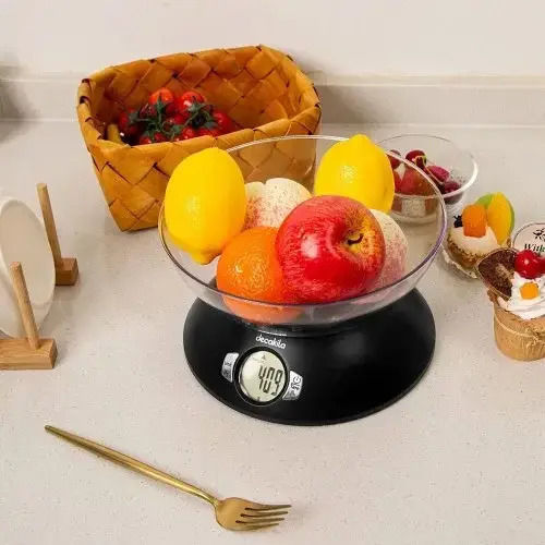 Hoomei Digital Kitchen Scale Up To 5kg Black