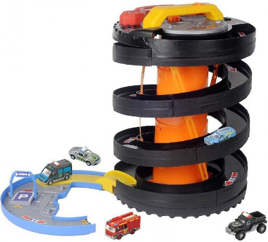 Martin Toys Πάρκινγκ Γκαράζ Ρόδα 8 Μεταλλικά Οχήματα Sk-571sb